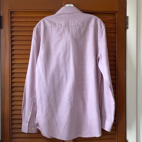Pink Men’s Michael Kors dress shirt in slim fit. - Picture 3 of 4